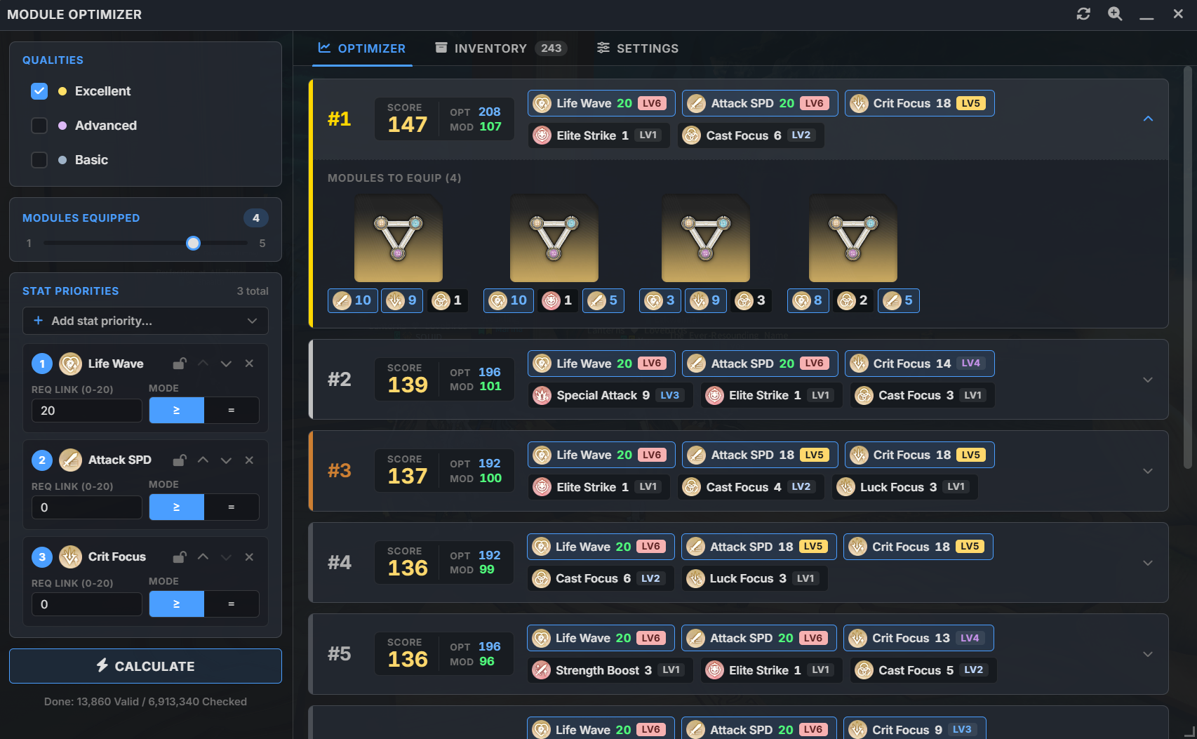 Module Optimizer
